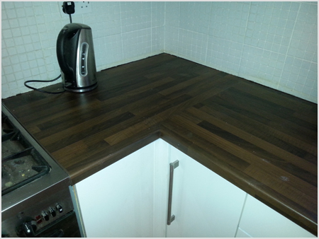 butt and scribe joint